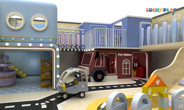 Children's Indoor playground Children's indoor play Center, ball pool,maze