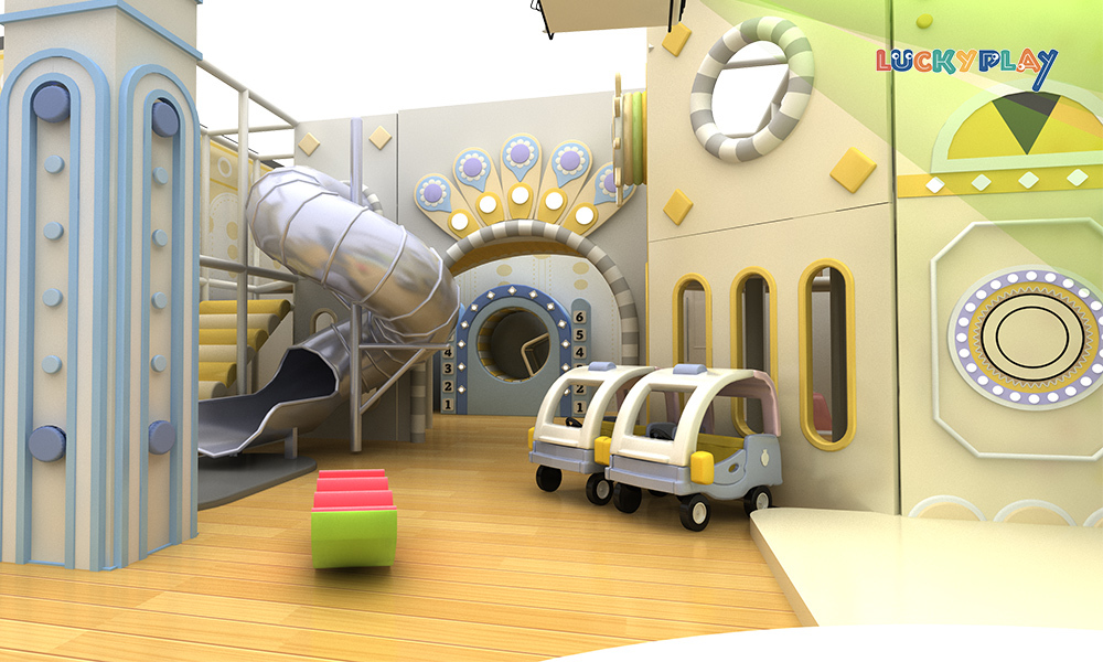 Children's Indoor playground Children's indoor play Center, ball pool,maze