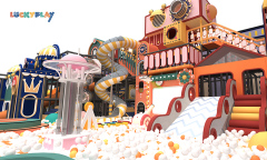 2024 New Design Commercial Indoor Play Zone pool bounce house For Toddler and Kids