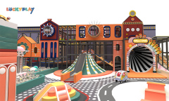 2024 New Design Commercial Indoor Play Zone pool bounce house For Toddler and Kids
