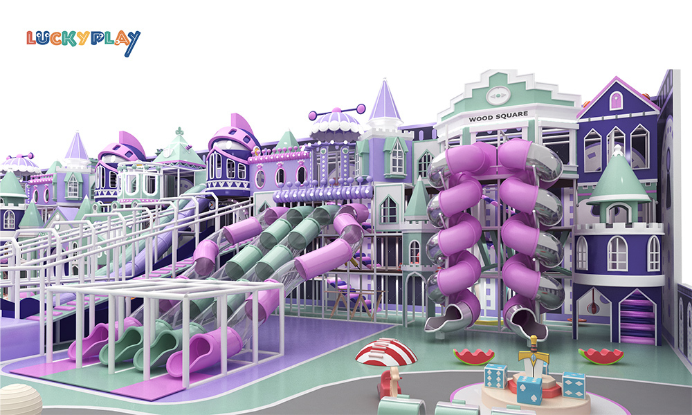 2024 Attractive Design & Innovative Features Enabled indoor playground equipment,trampolines,video game consoles,bounce house