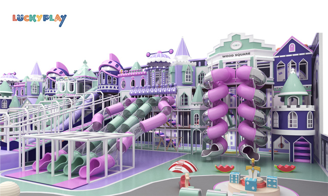 2024 Attractive Design & Innovative Features Enabled indoor playground equipment,trampolines,video game consoles,bounce house