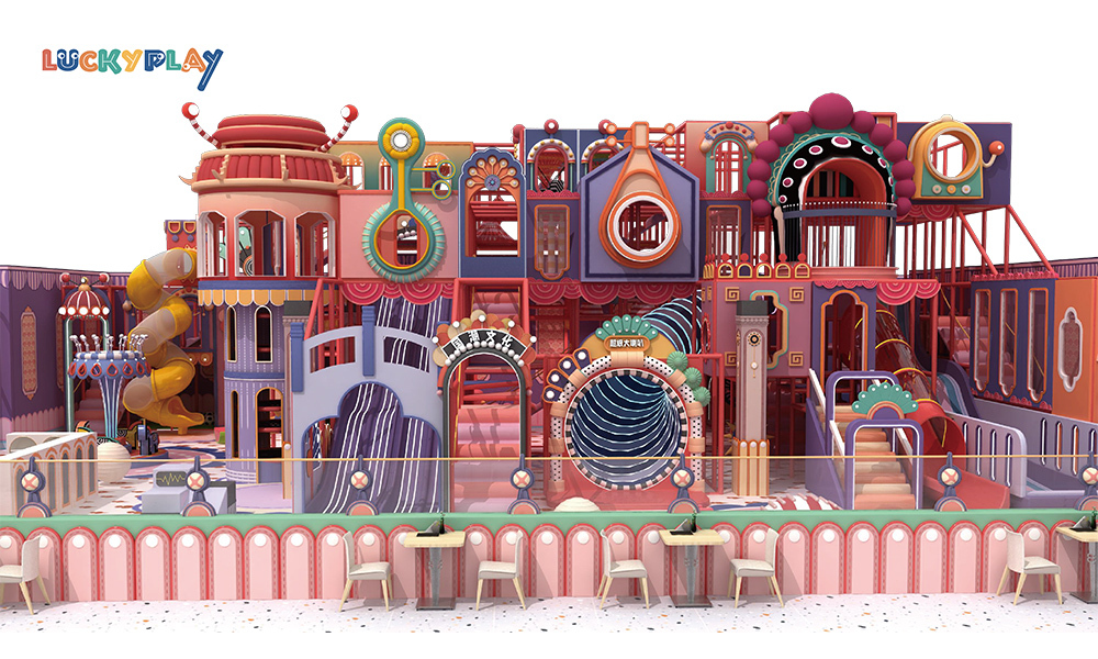 Large maze playground Soft adventure children's Play center Children's Shopping center indoor playground
