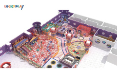 Large maze playground Soft adventure children's Play center Children's Shopping center indoor playground