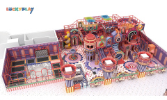 Large maze playground Soft adventure children's Play center Children's Shopping center indoor playground