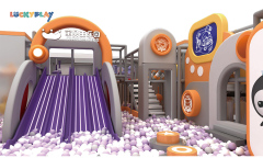 bounce house Business Adventure Park Custom Rope Course children's indoor playground equipment with trampoline park and climbing facilities