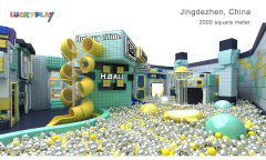 Custom children's indoor playground,building blocks,playground,soft play equipment
