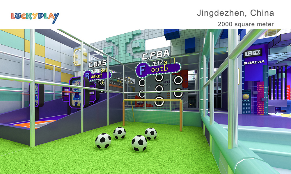 Custom children's indoor playground,building blocks,playground,soft play equipment