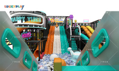 Custom soft children's playground Indoor soft indoor playground,trampoline,bumper cars,building blocks