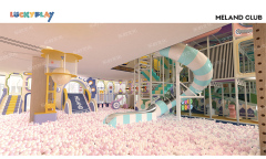 Large maze playground soft adventure children's play center,indoor playground,train,building blocks,soft play equipment