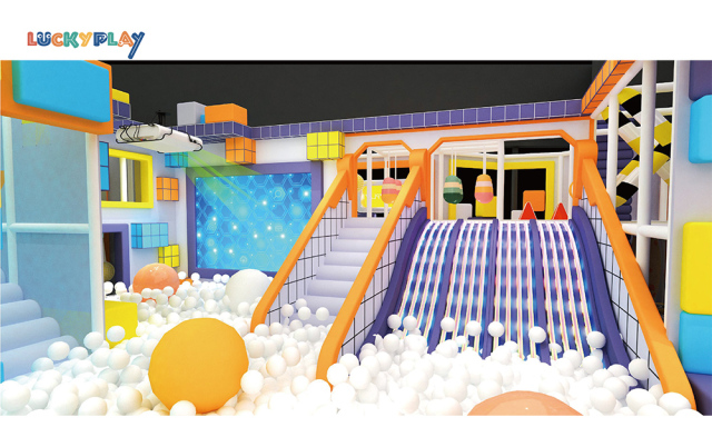 Small indoor amusement park facilities Soft play equipment for children, Children play equipment maze game Soft indoor play equipment Large indoor playground for children
