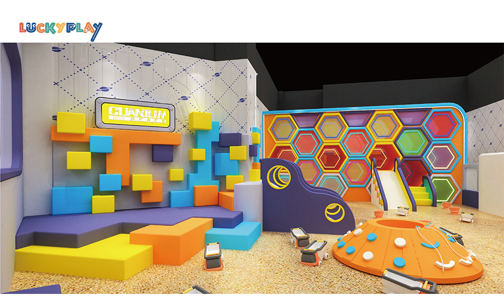 Small indoor amusement park facilities Soft play equipment for children, Children play equipment maze game Soft indoor play equipment Large indoor playground for children