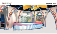 Large maze playground soft adventure children's play center,indoor playground,train,building blocks,soft play equipment