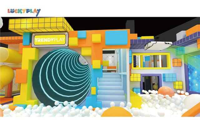 Small indoor amusement park facilities Soft play equipment for children, Children play equipment maze game Soft indoor play equipment Large indoor playground for children