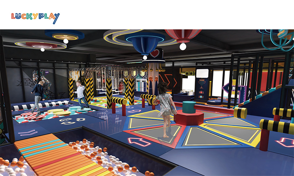 Super Trampoline Park Design
