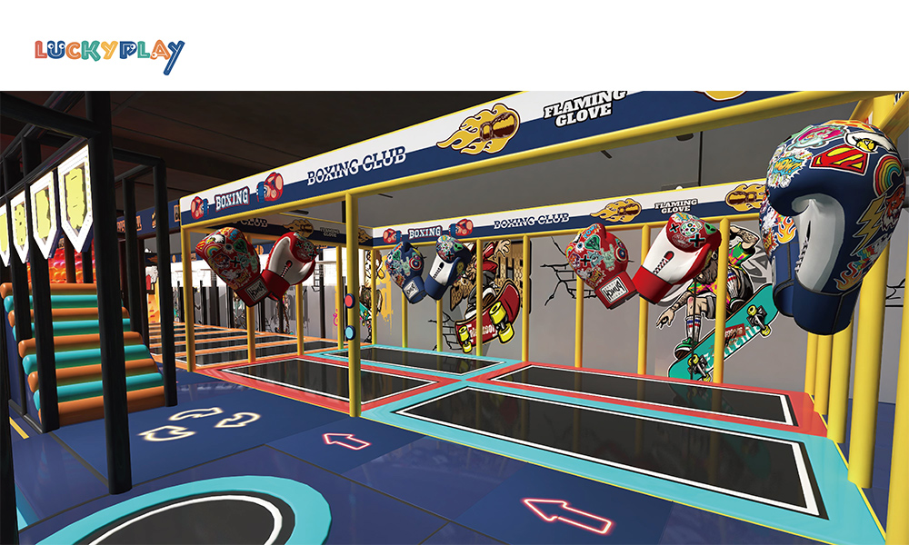Super Trampoline Park Design