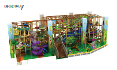Knight Themed Indoor Playground with Ball Pool and Slide