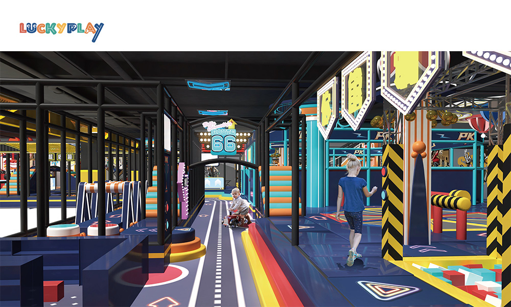 Super Trampoline Park Design