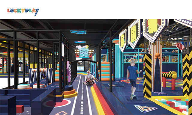 Super Trampoline Park Design