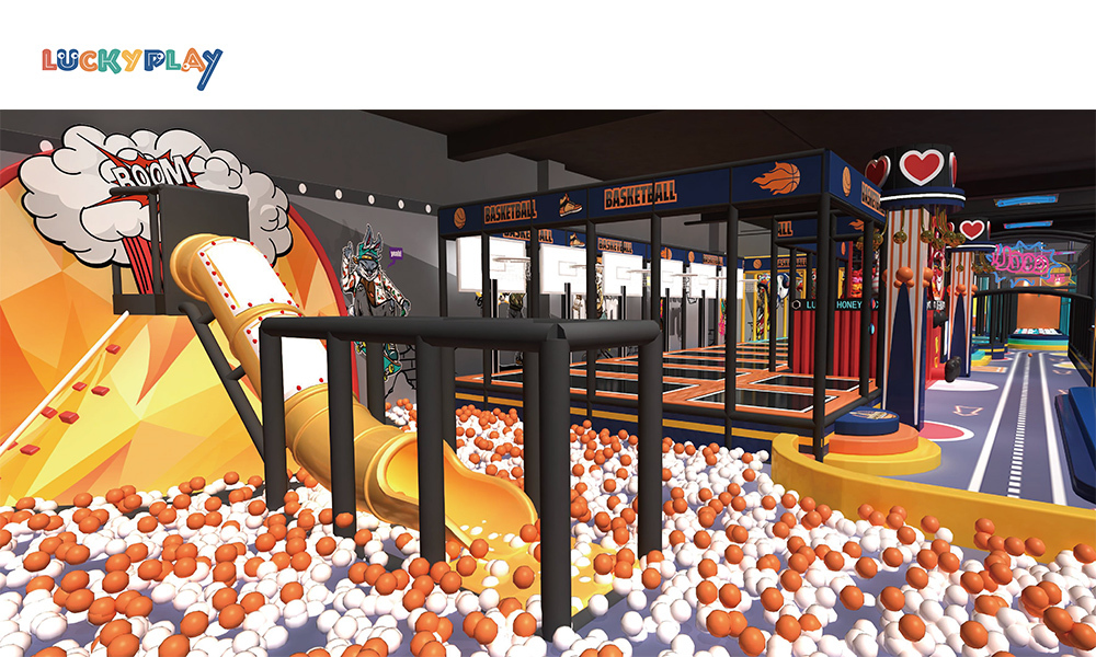 Super Trampoline Park Design