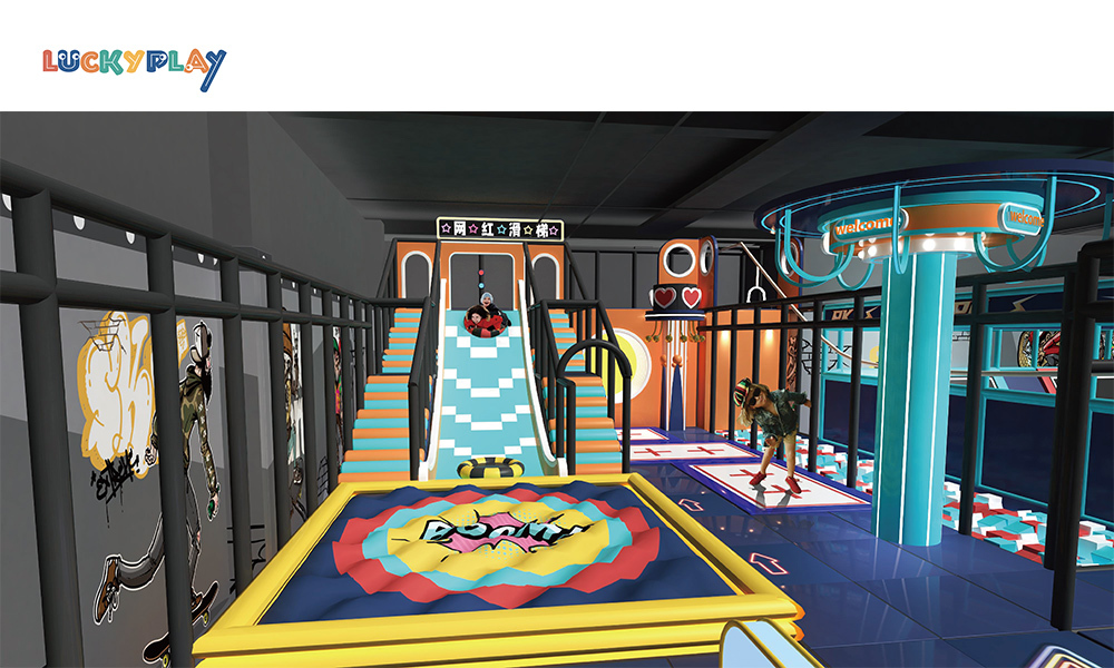 Super Trampoline Park Design