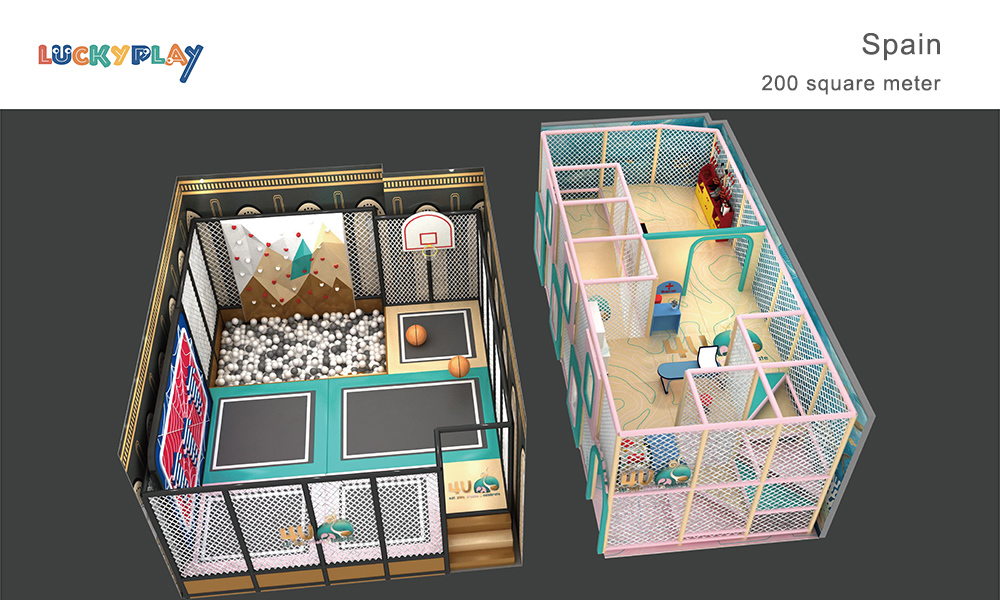 Small indoor playground