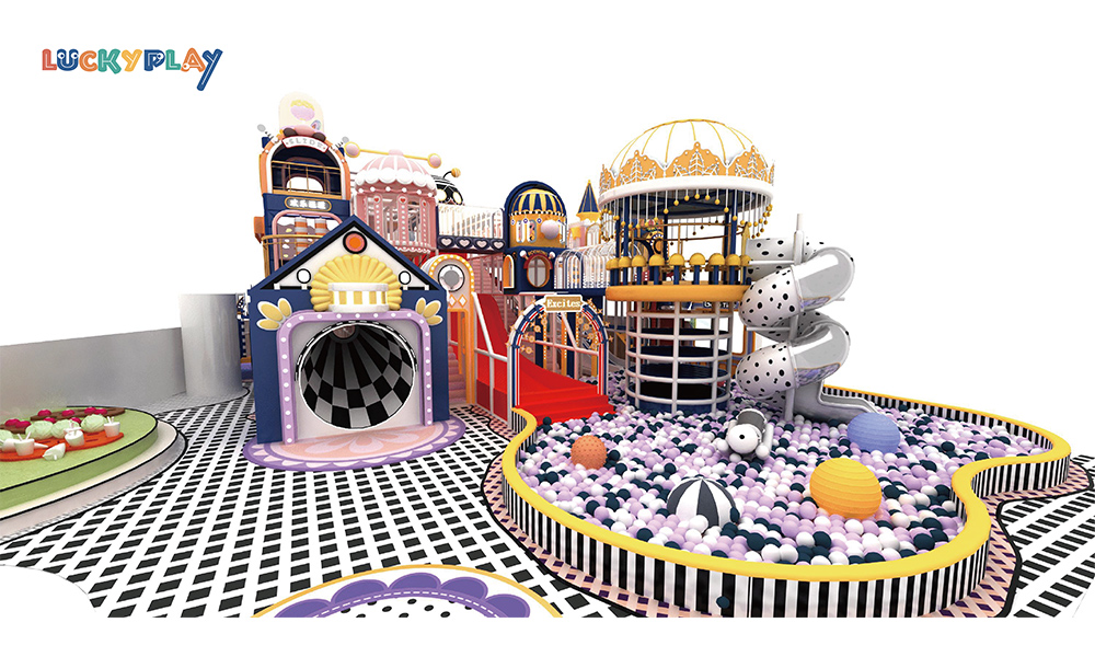 Castle theme indoor playground design