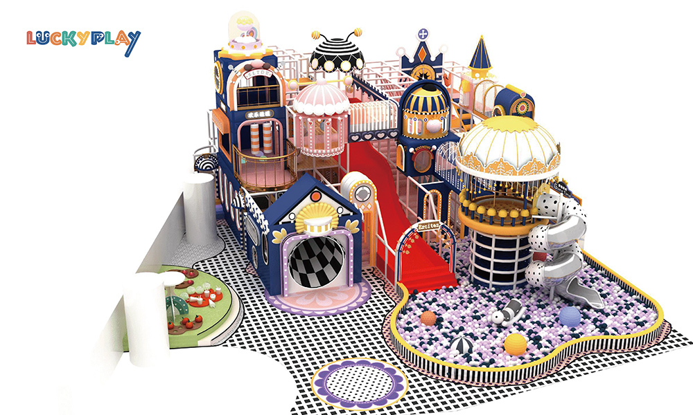 Castle theme indoor playground design