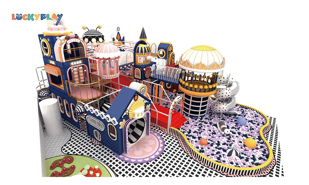 Castle theme indoor playground design