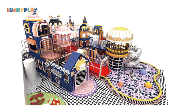Castle theme indoor playground design
