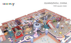 Fireworks theme indoor playground design
