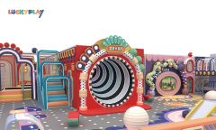Fireworks theme indoor playground design