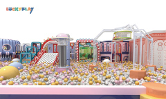 Fireworks theme indoor playground design
