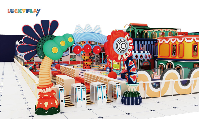 Chinese style indoor playground design