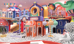 Chinese style indoor playground design