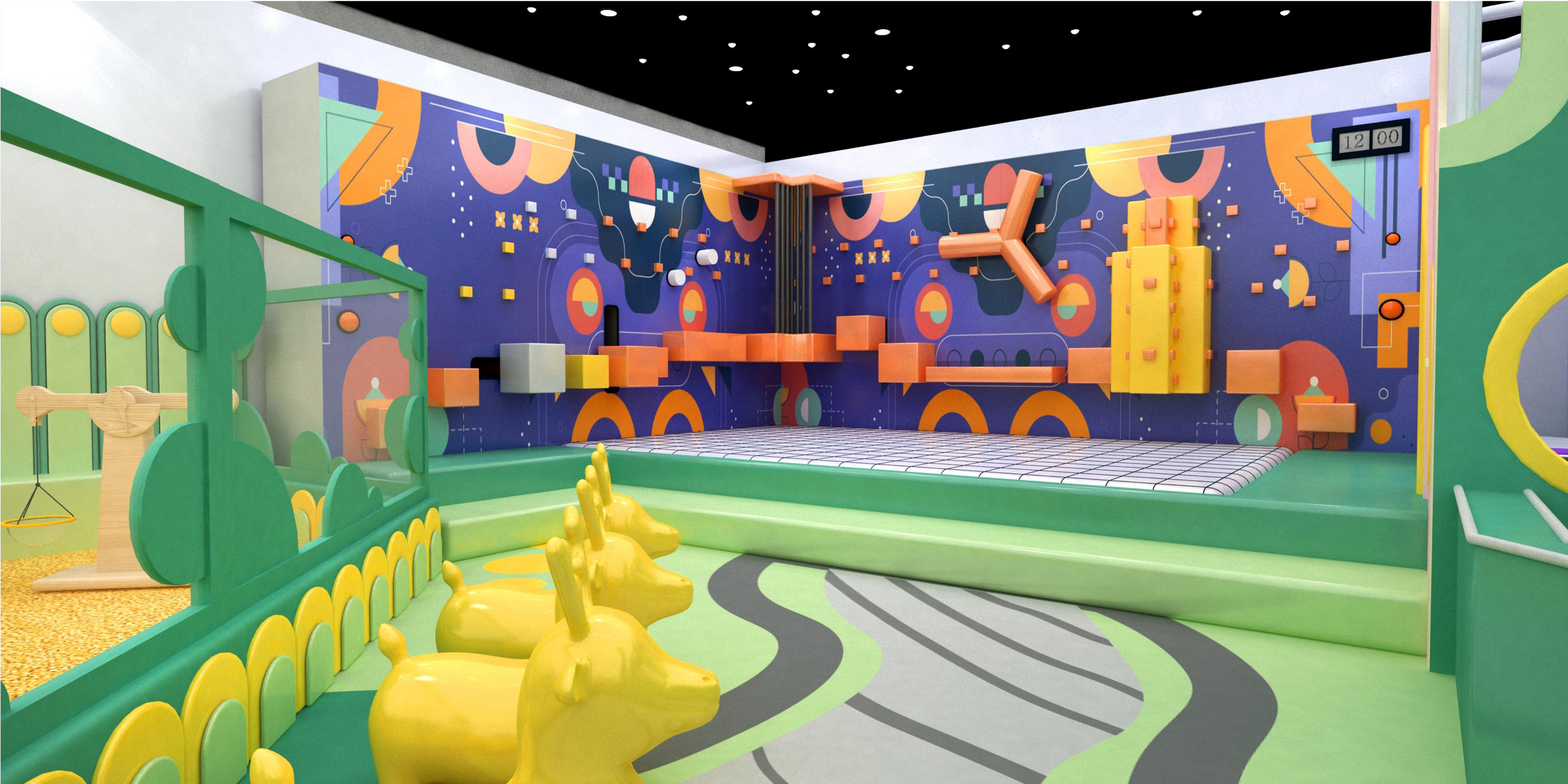Indoor playgrounds