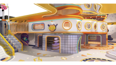 Custom Indoor Playground and Trampoline Park for Kids