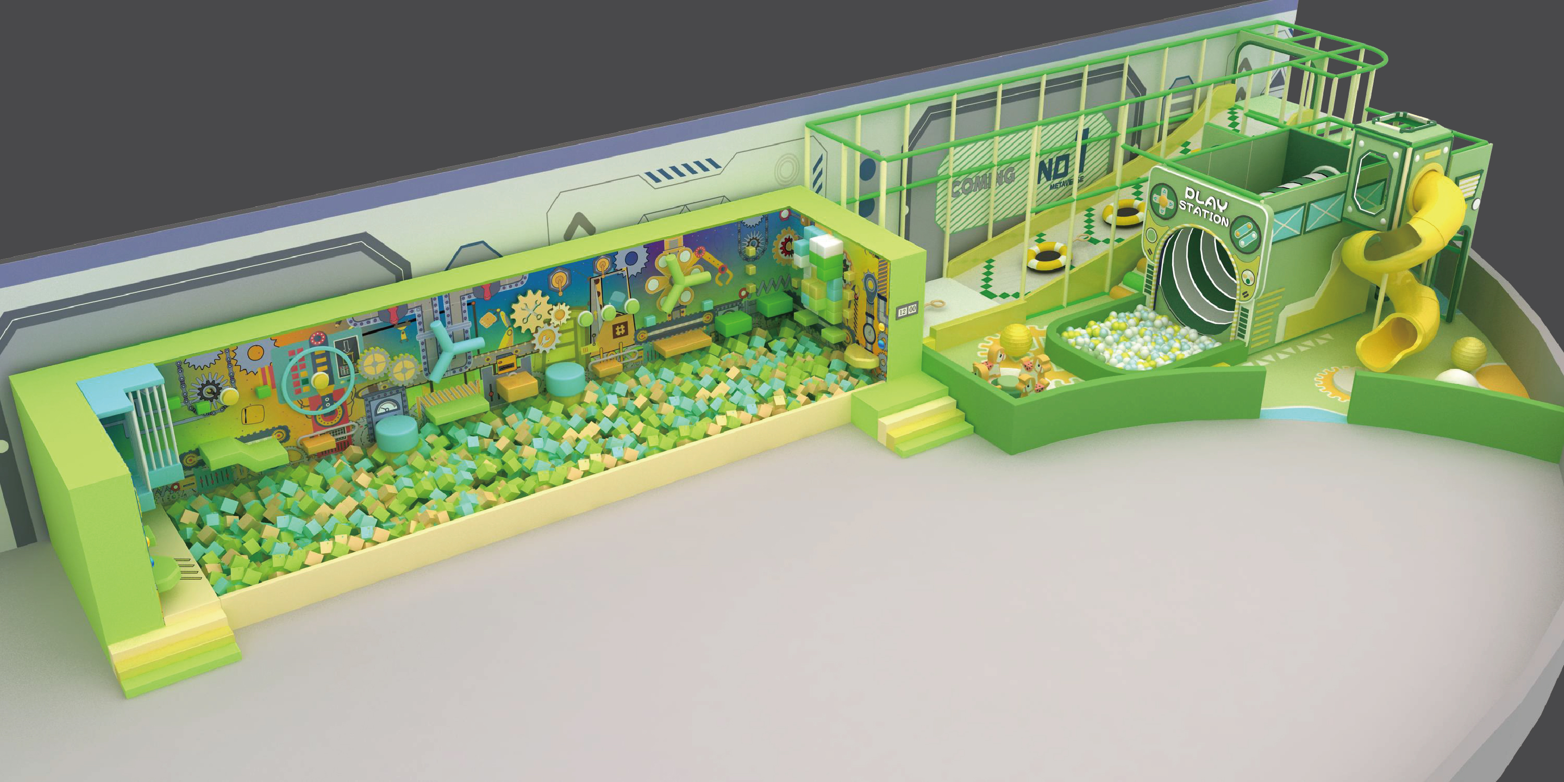 new indoor playground equipment