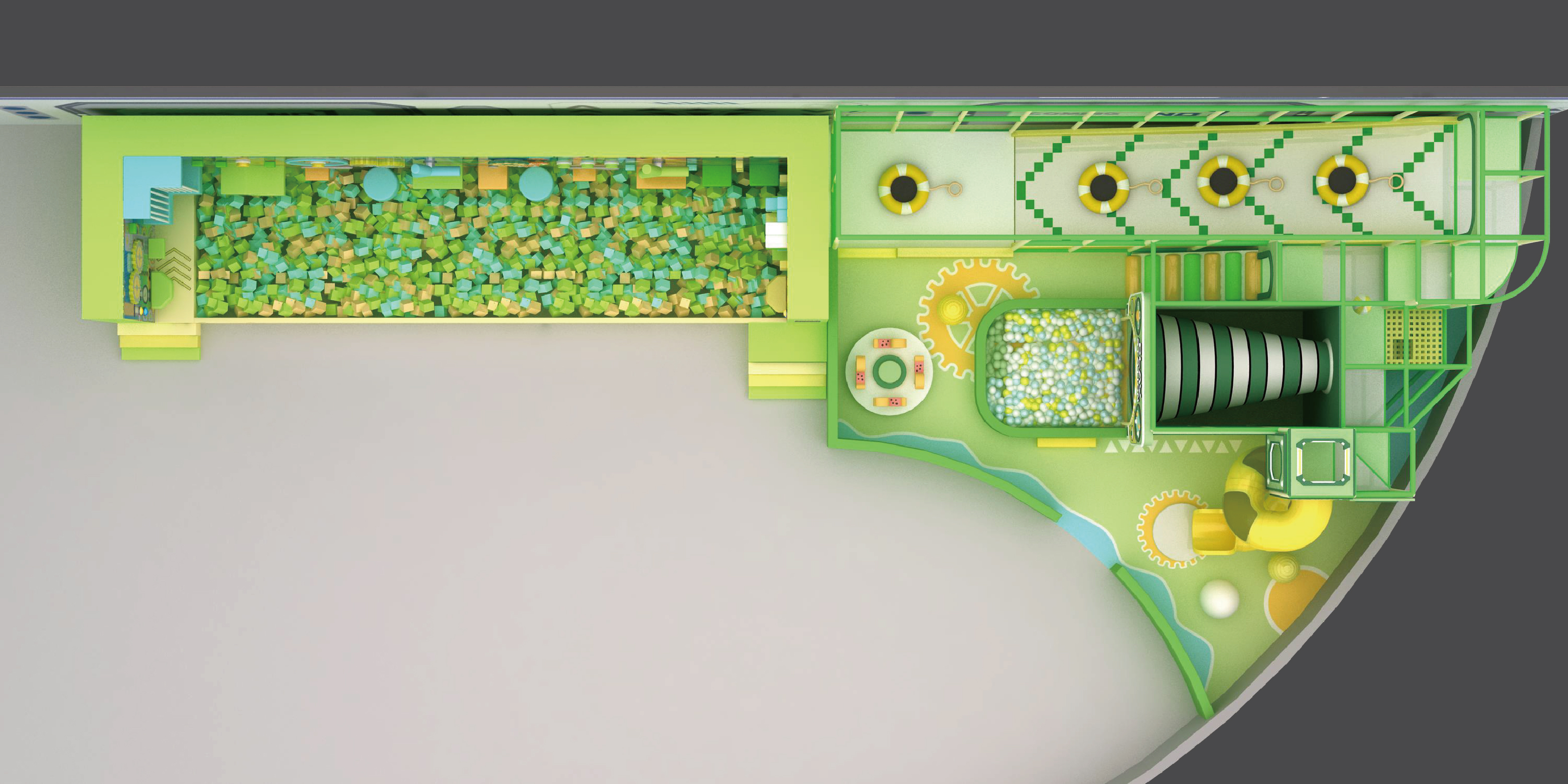 new indoor playground equipment