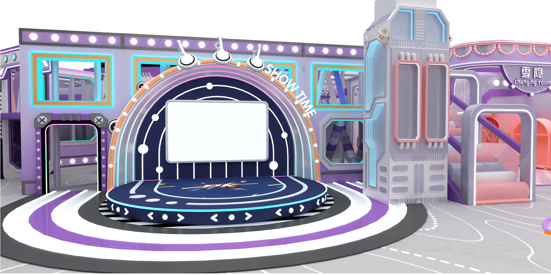 indoor playground picture