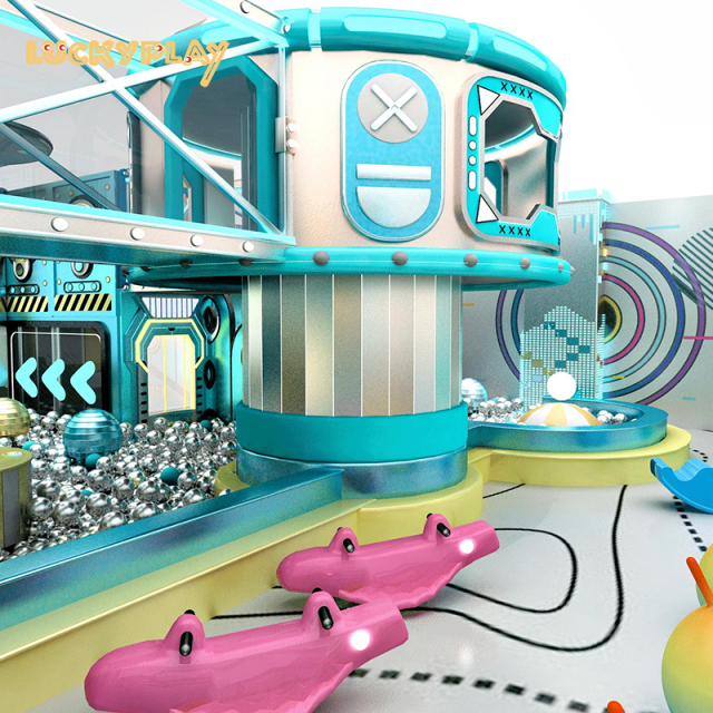 Space theme kids soft play game set children indoor playground equipment manufacturers