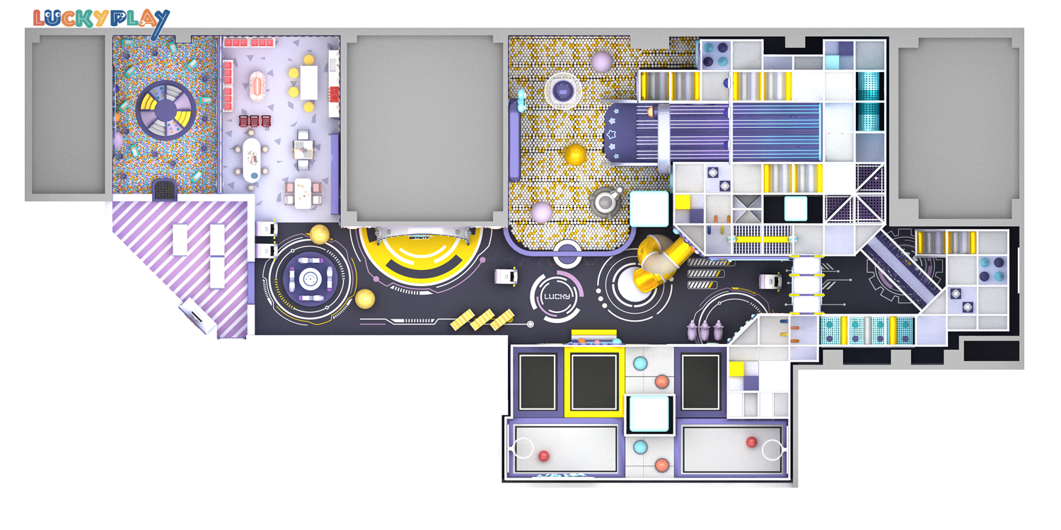 Quantum Theme Indoor Playground