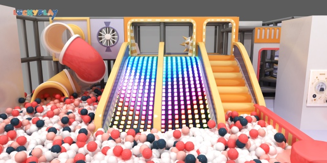 indoor playground slide