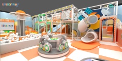 kids indoor playground with large ball pool