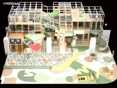 Indoor playground design with strange eyes