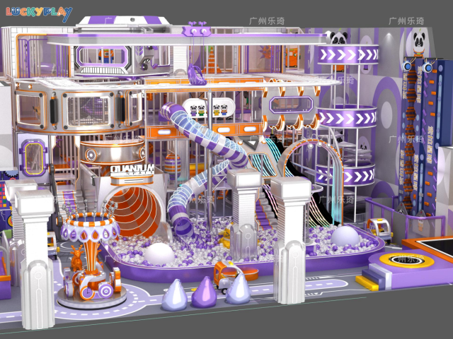 Design of high-rise sports indoor playground