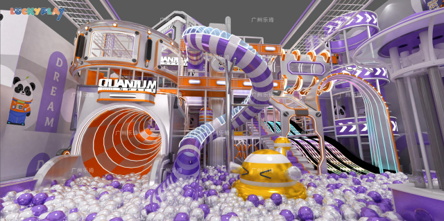 Design of high-rise sports indoor playground