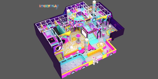 Funny style indoor playground design