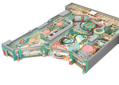 Forest style indoor playground design