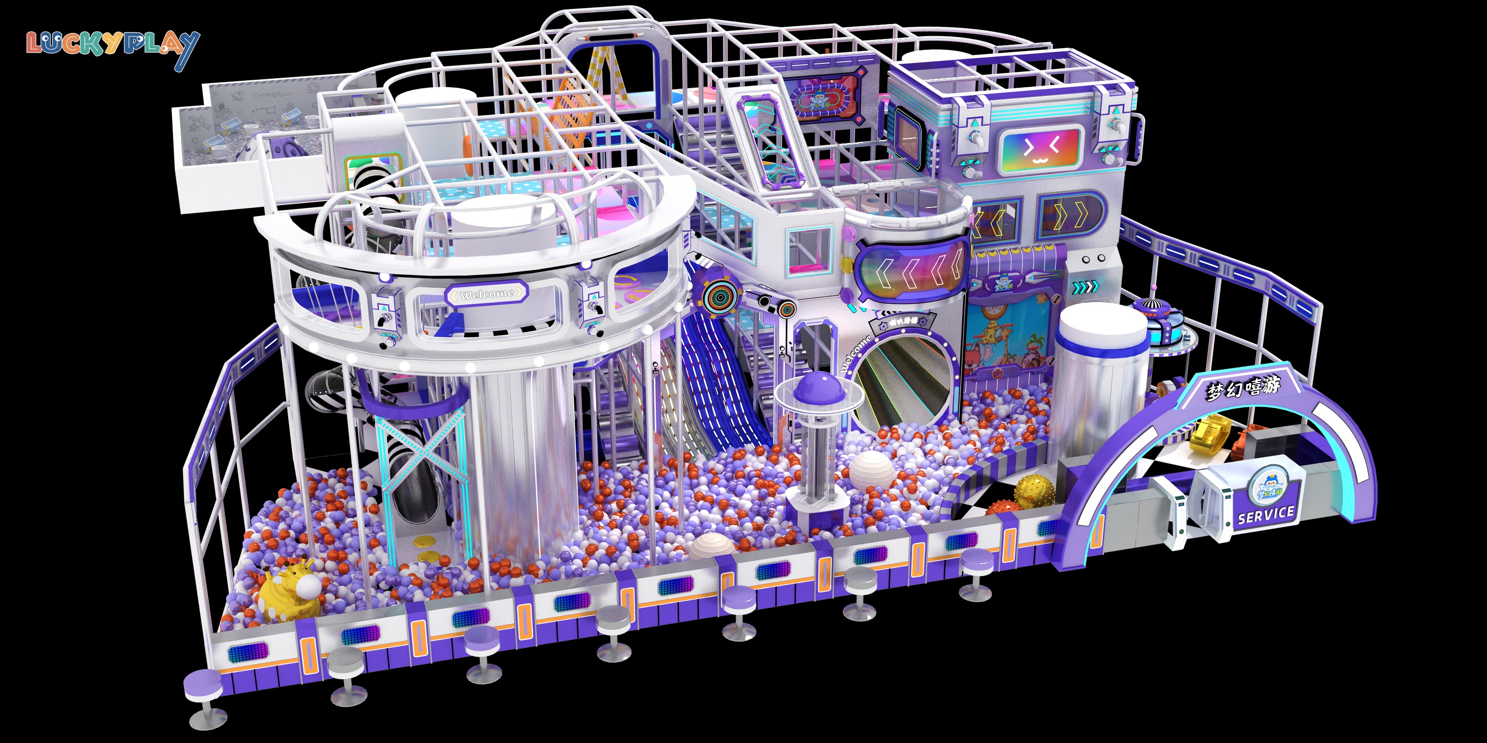 Cyber Tech indoor playground